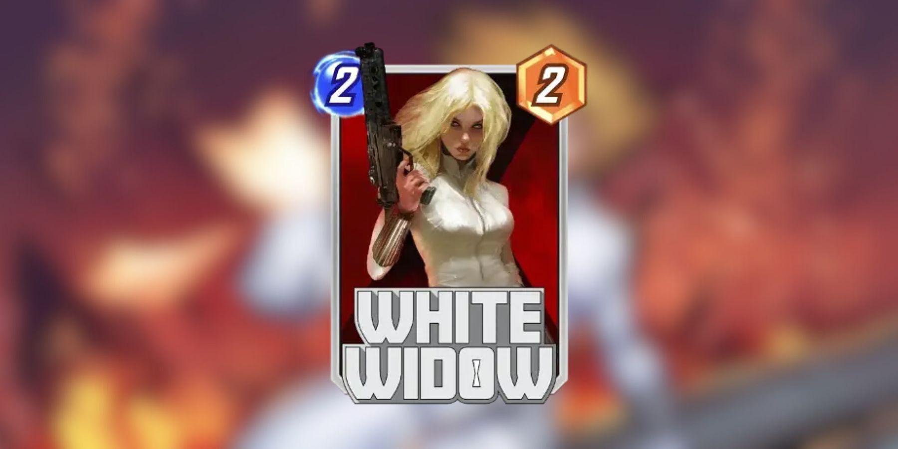 a variant of white widow in marvel snap.