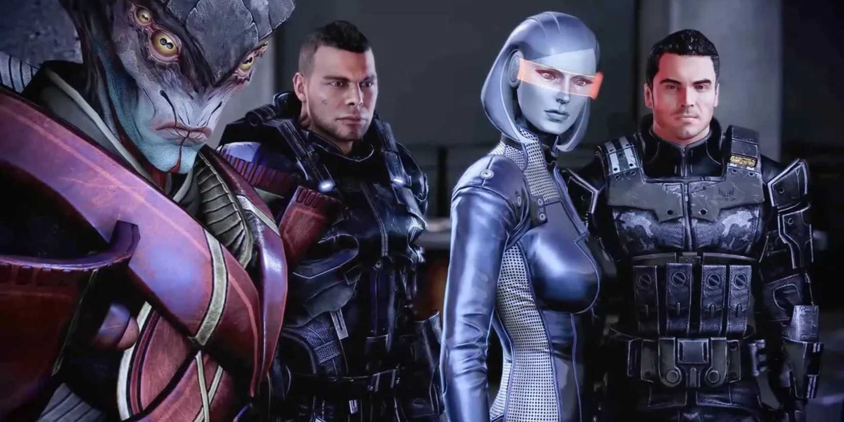 Mass Effect 3 Javik James EDI Kaidan