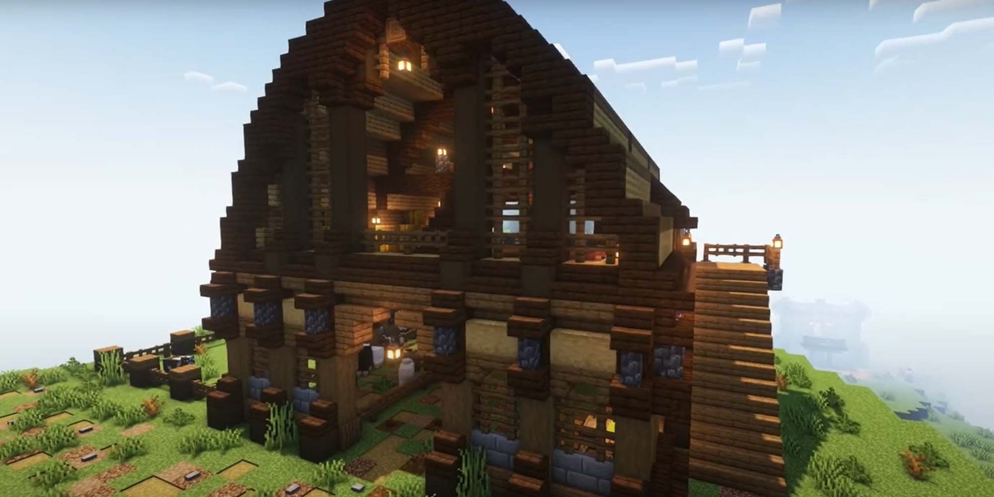 MedievalMinecraftBarnByEnchanted.Architecture