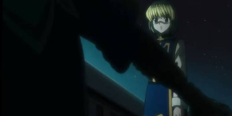 Melody shows Kurapika arm