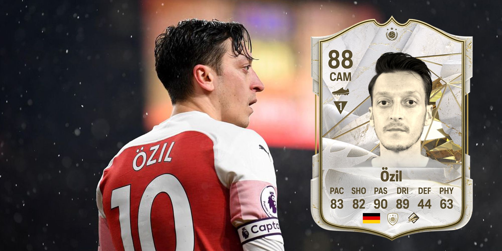 Mesut Ozil EA Sports FC 24 con Card