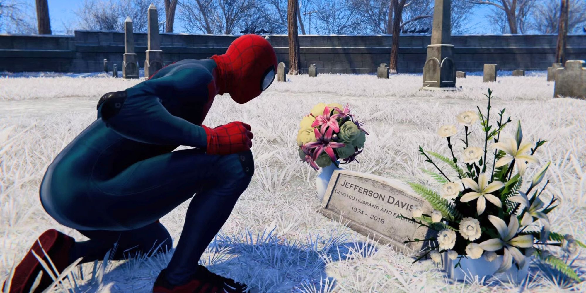 How To Find Jefferson Davis' Grave in Spider-Man: Miles Morales