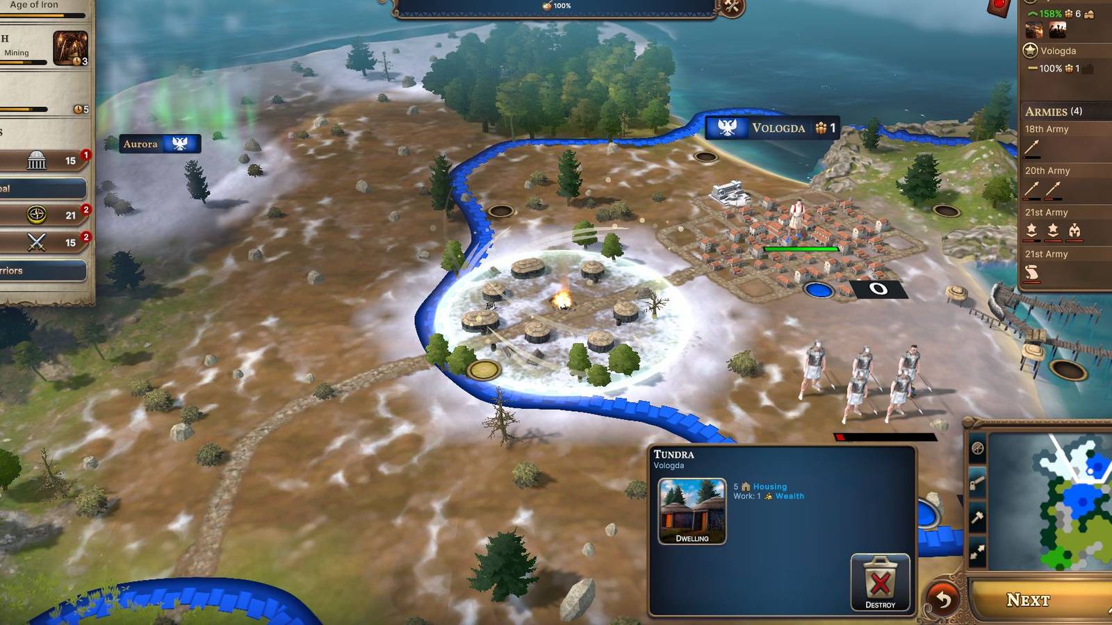 a dwelling building in Millennia