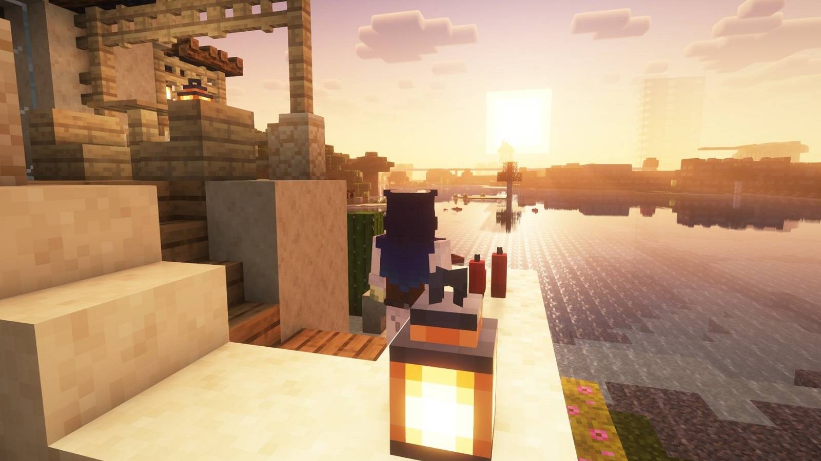 Minecraft Player Builds Impressive Dirt Tower