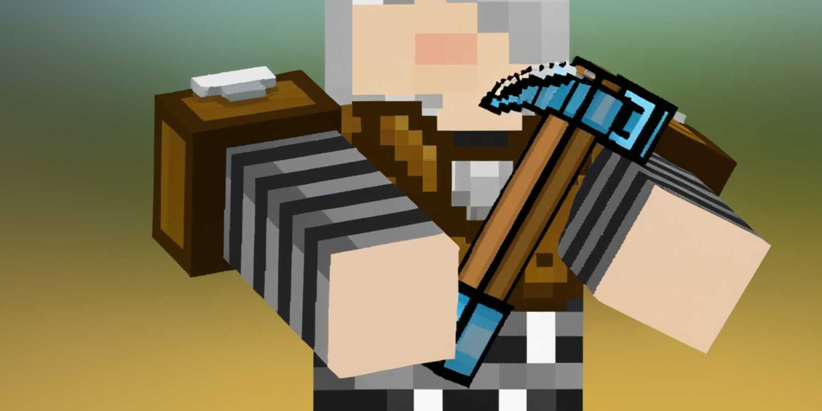 Miner Weapon Melee Weapon Pixel Gun 3D