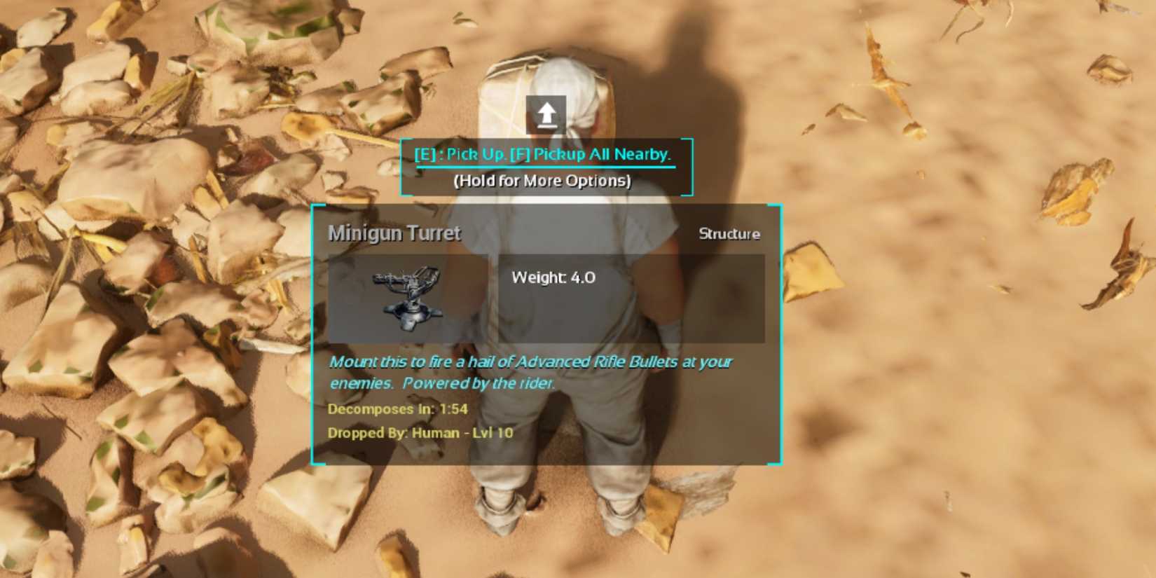 Minigun Turret ARK Survival Ascended