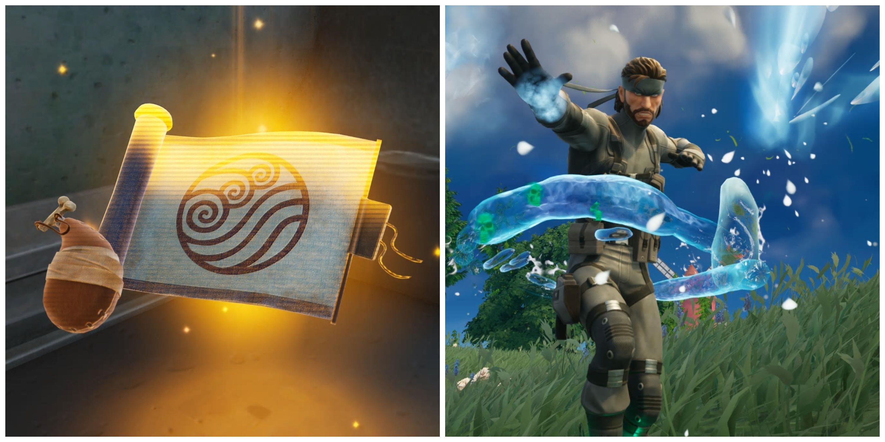 waterbending mythic used by solid snake