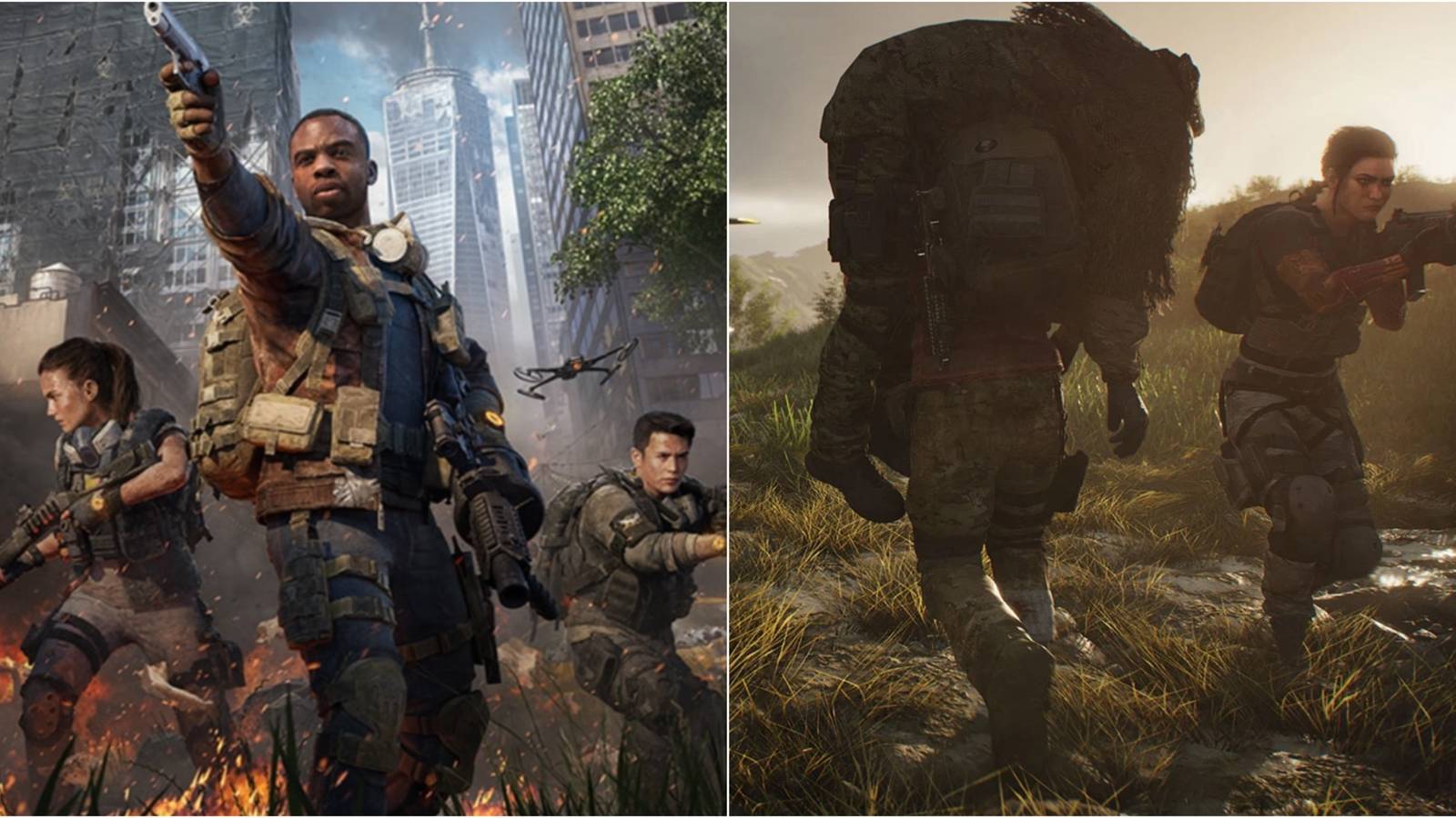 The Division 2 and Ghost Recon Breakpoint 