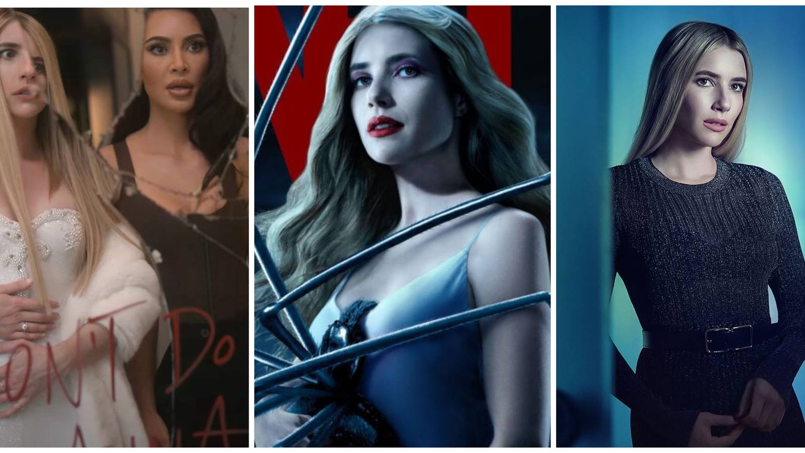 kim Kardashian/Emma Roberts