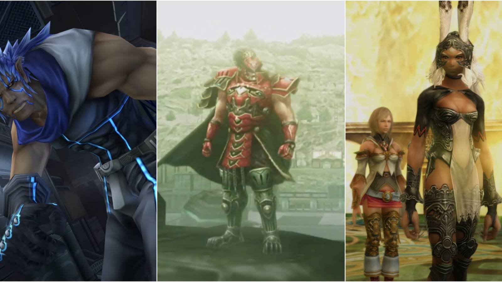 Azul, Gilgamesh and Fran 