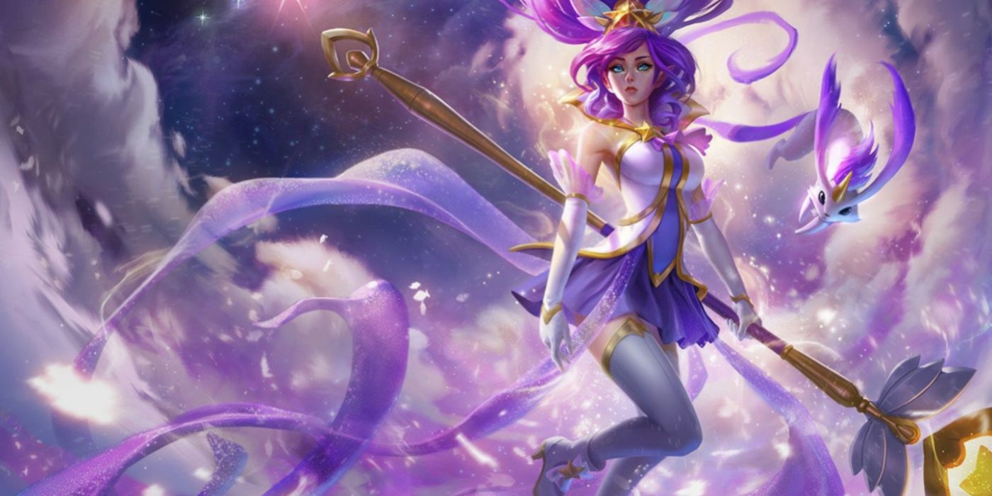 League of Legends Star Guardian Janna splash art