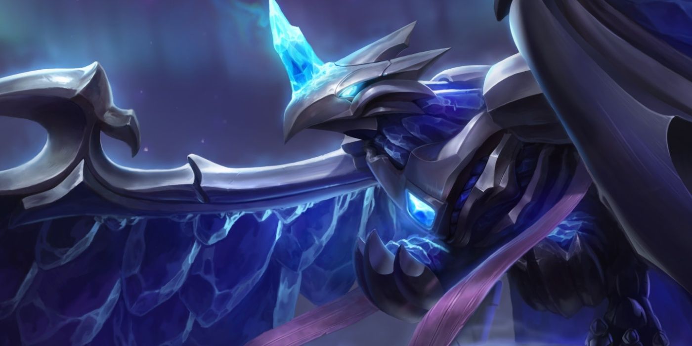 League of Legends Blackfrost Legendary Anivia skin splash art