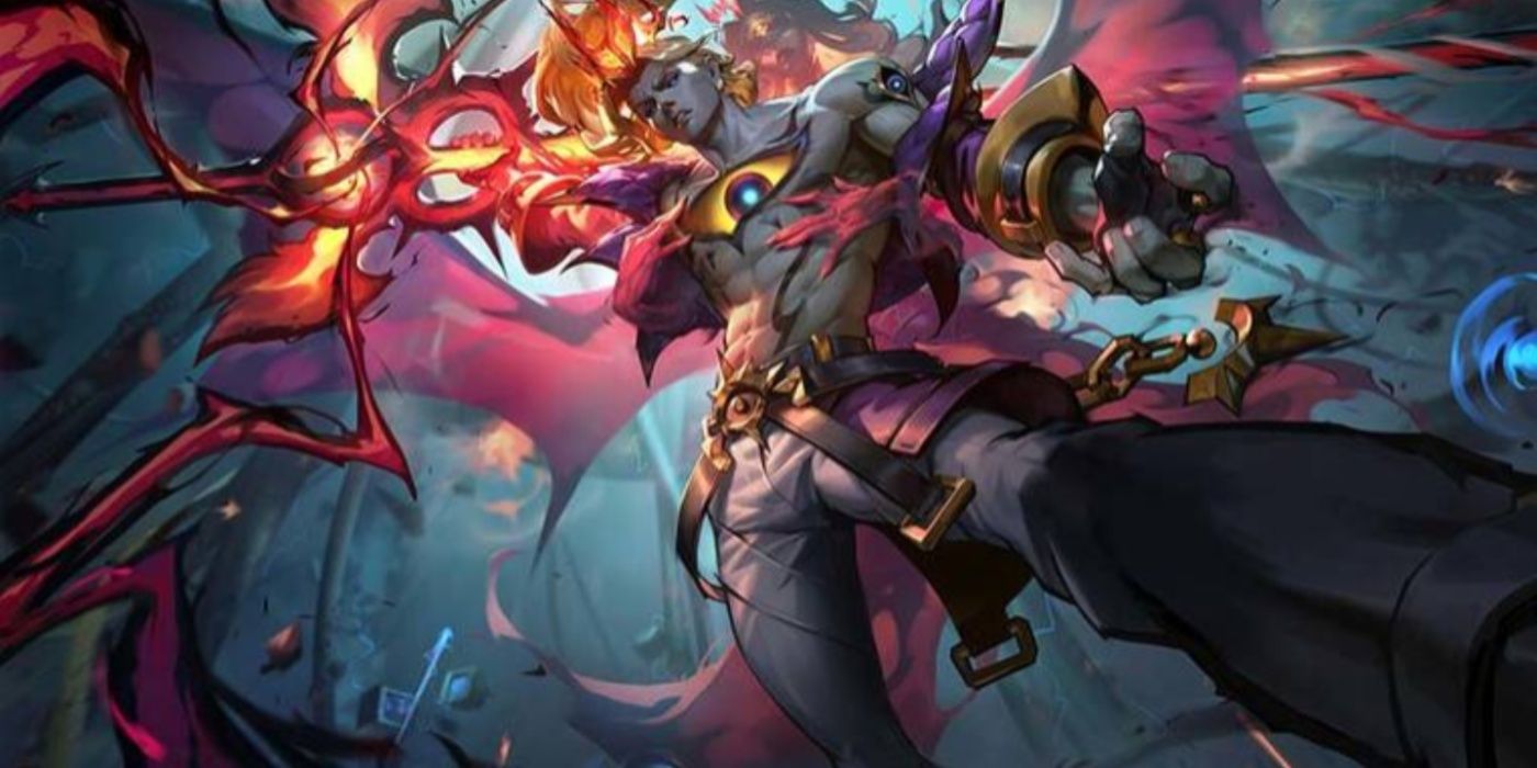 League of Legends Soul Fighter Viego skin splash art