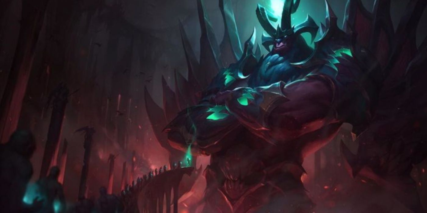 League of Legends Gatekeeper Galio splash art