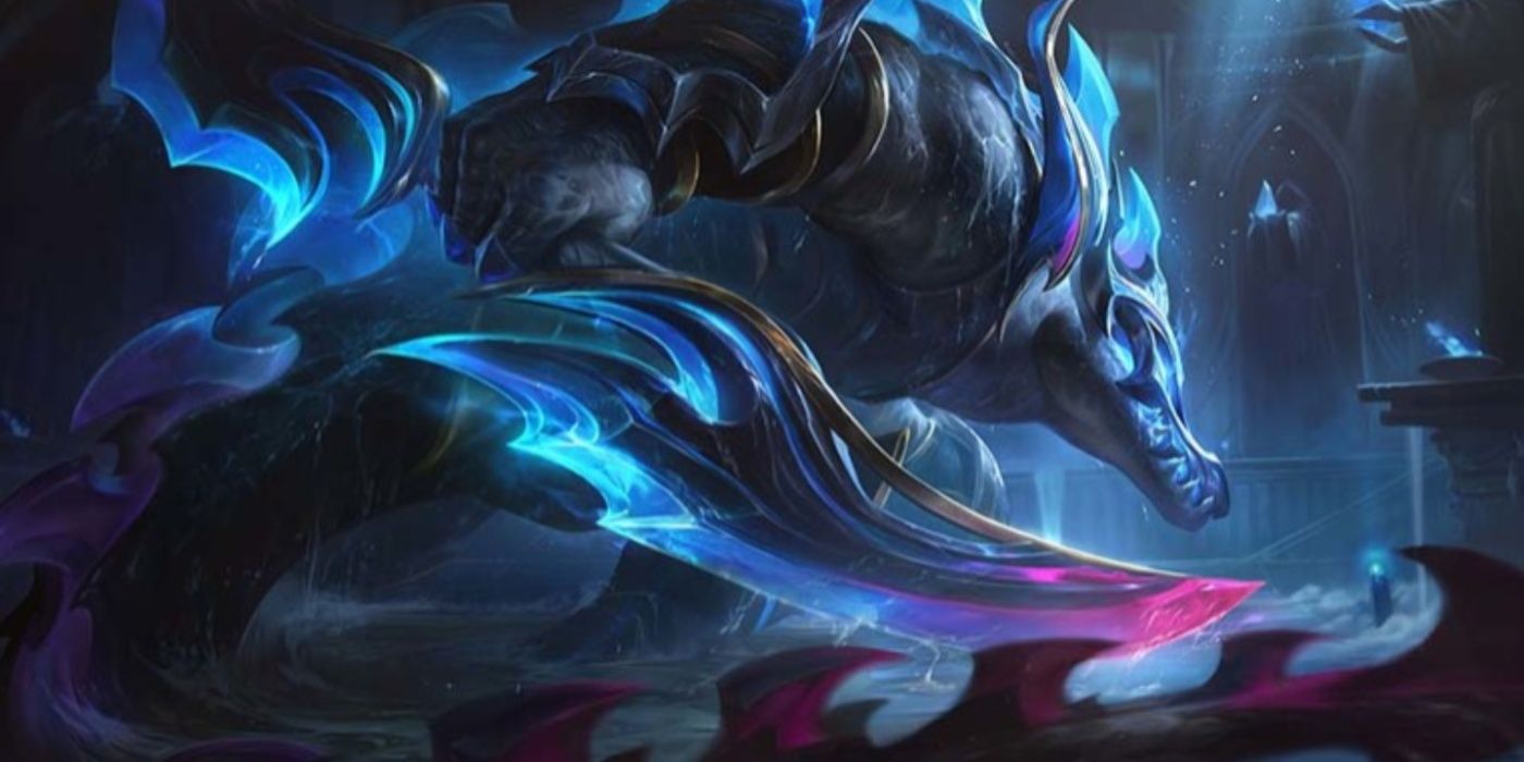 League of Legends Worlds 2023 Renekton splash art