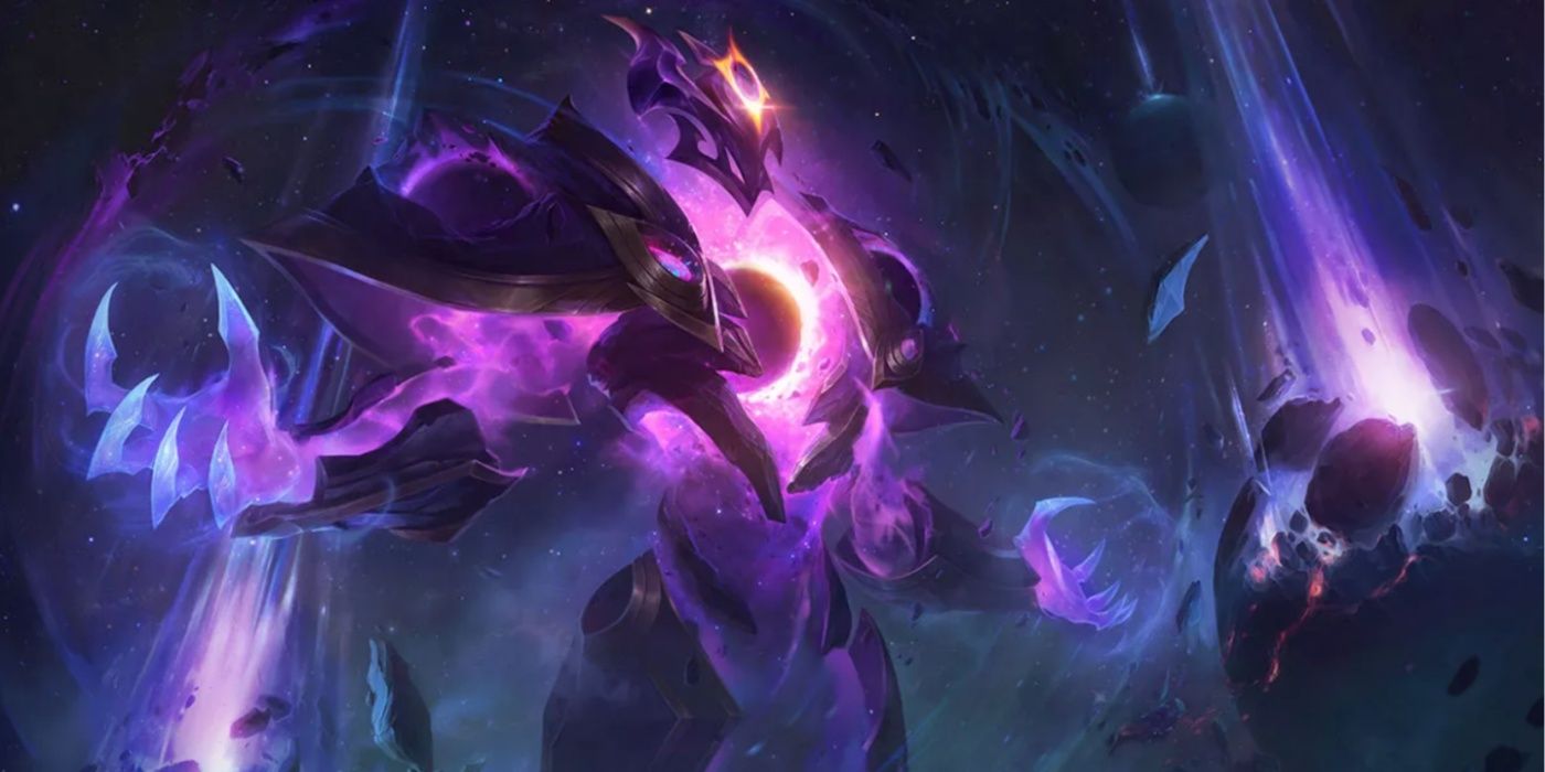 League of Legends Darkstar Xerath skin splash art