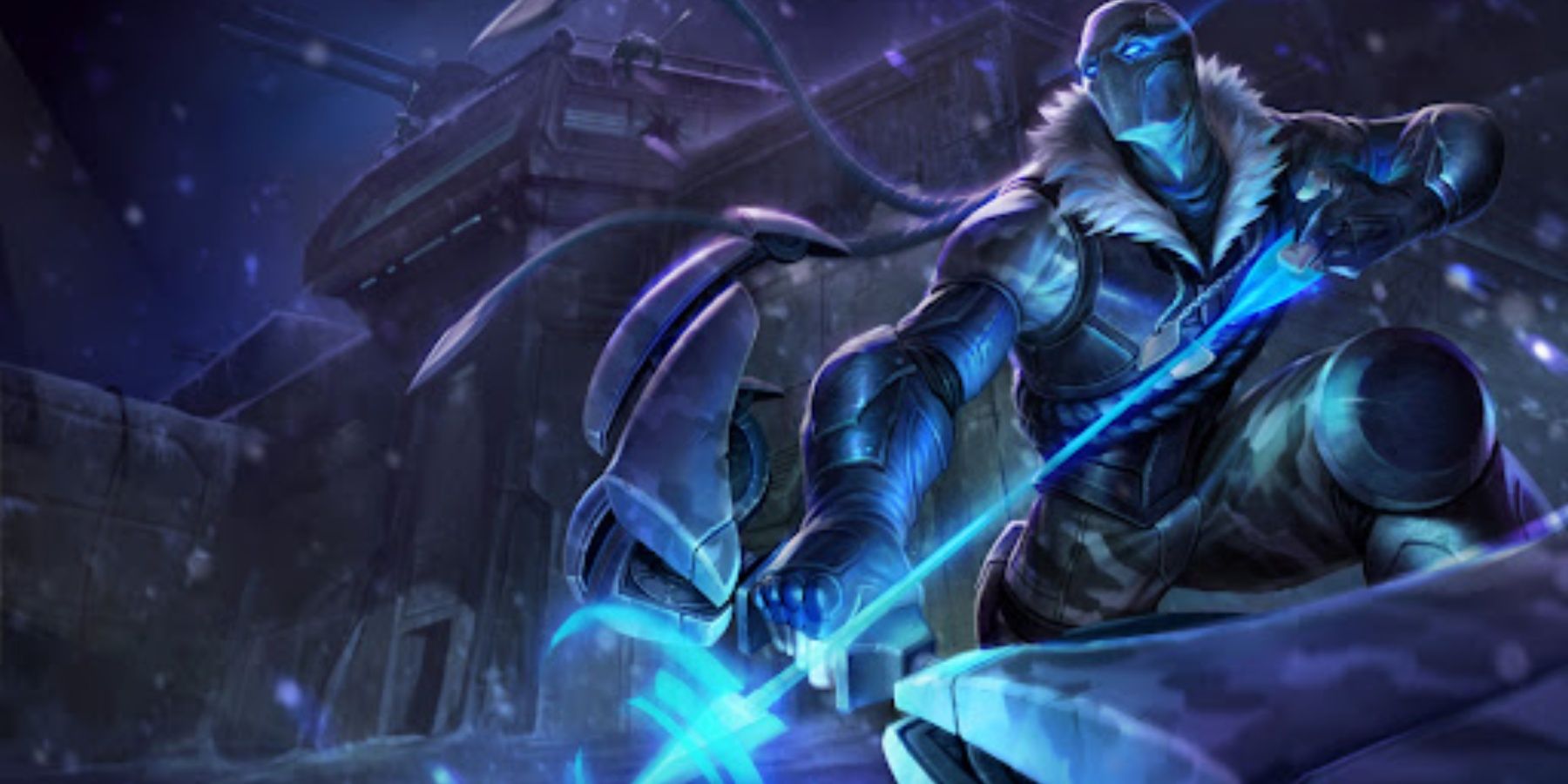 League of Legends Arctic Ops Varus splash art