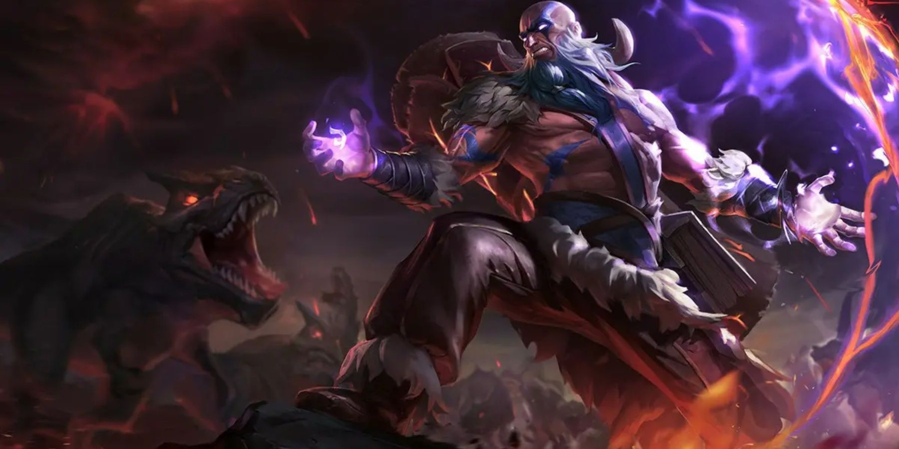 League of Legends Tribal Ryze Splash Art