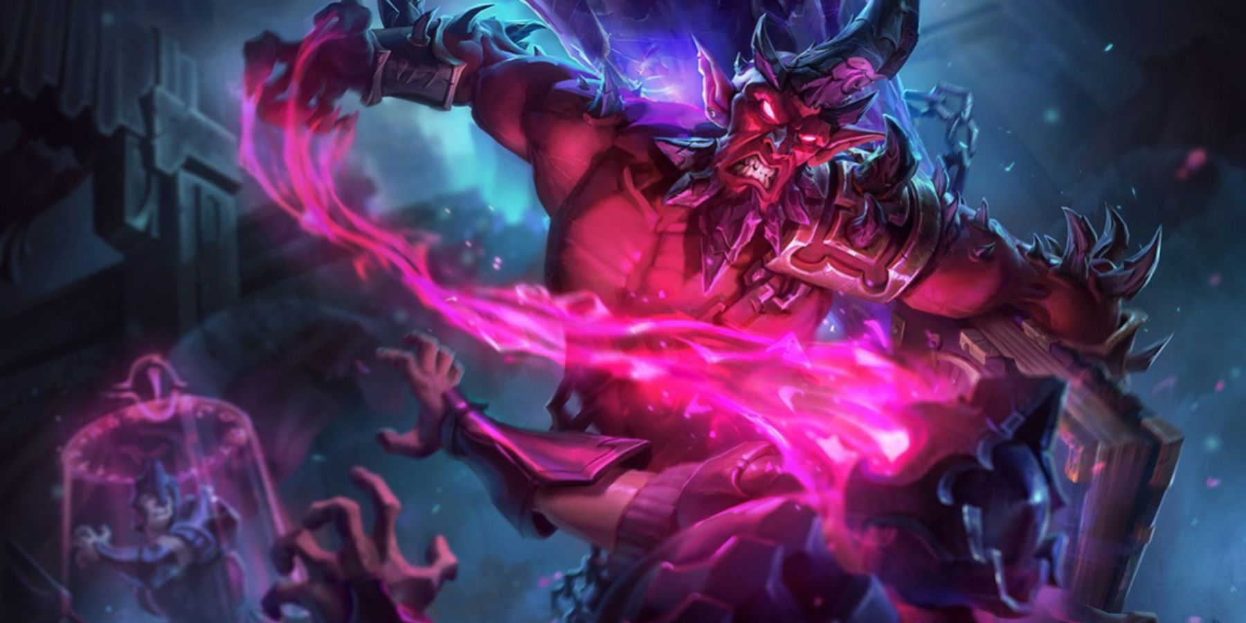 League of Legends Dark Crystal Ryze Splash Art