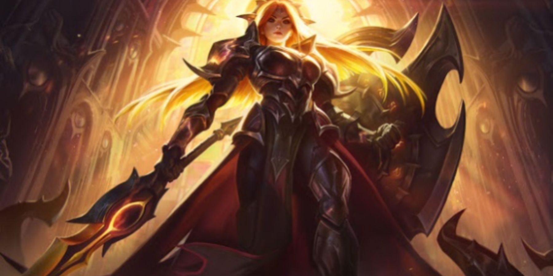 League of Legends Solar Eclipse Leona Splash Art