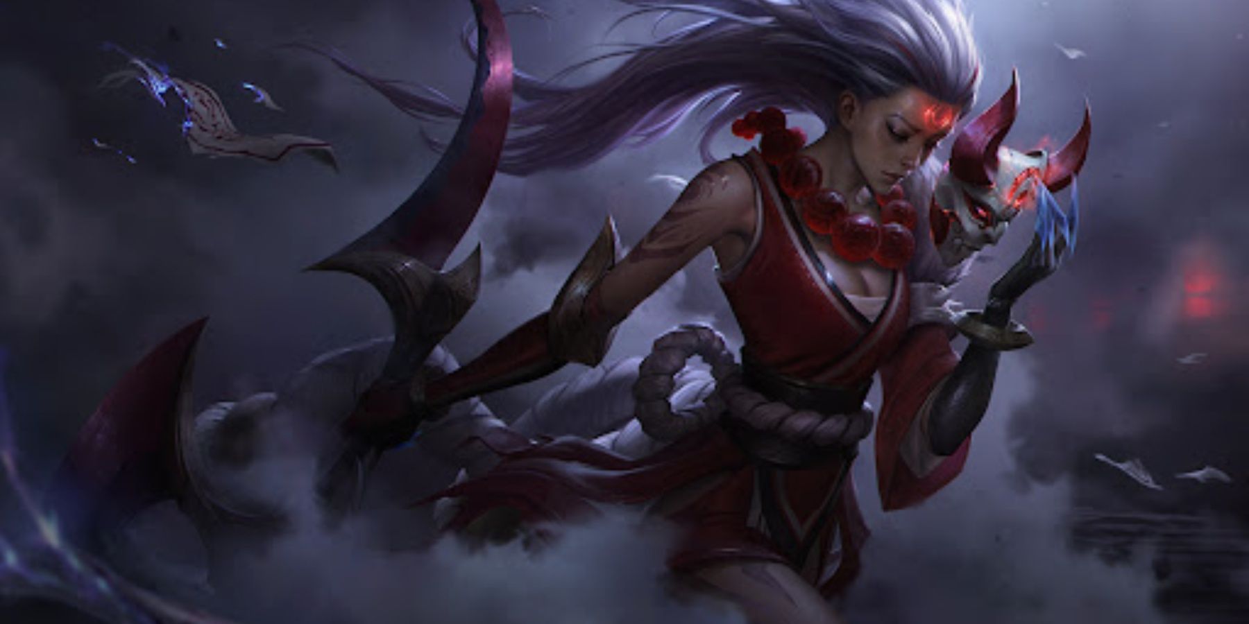 League of Legends Blood Moon Diana Splash Art