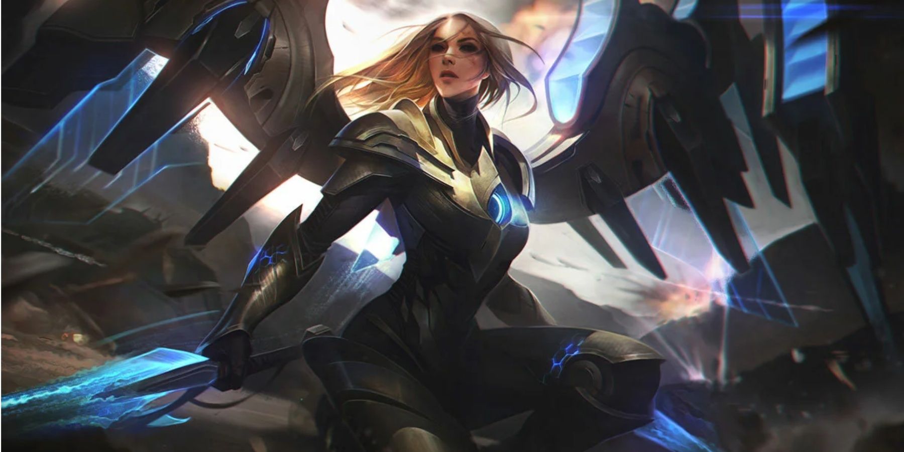 League of Legends Aether Wing Kayle splash art 