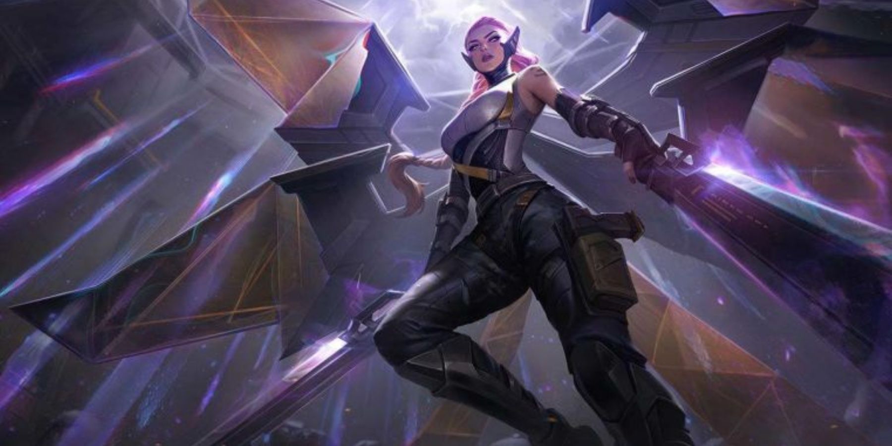 League of Legends Psyops Kayle splash art 