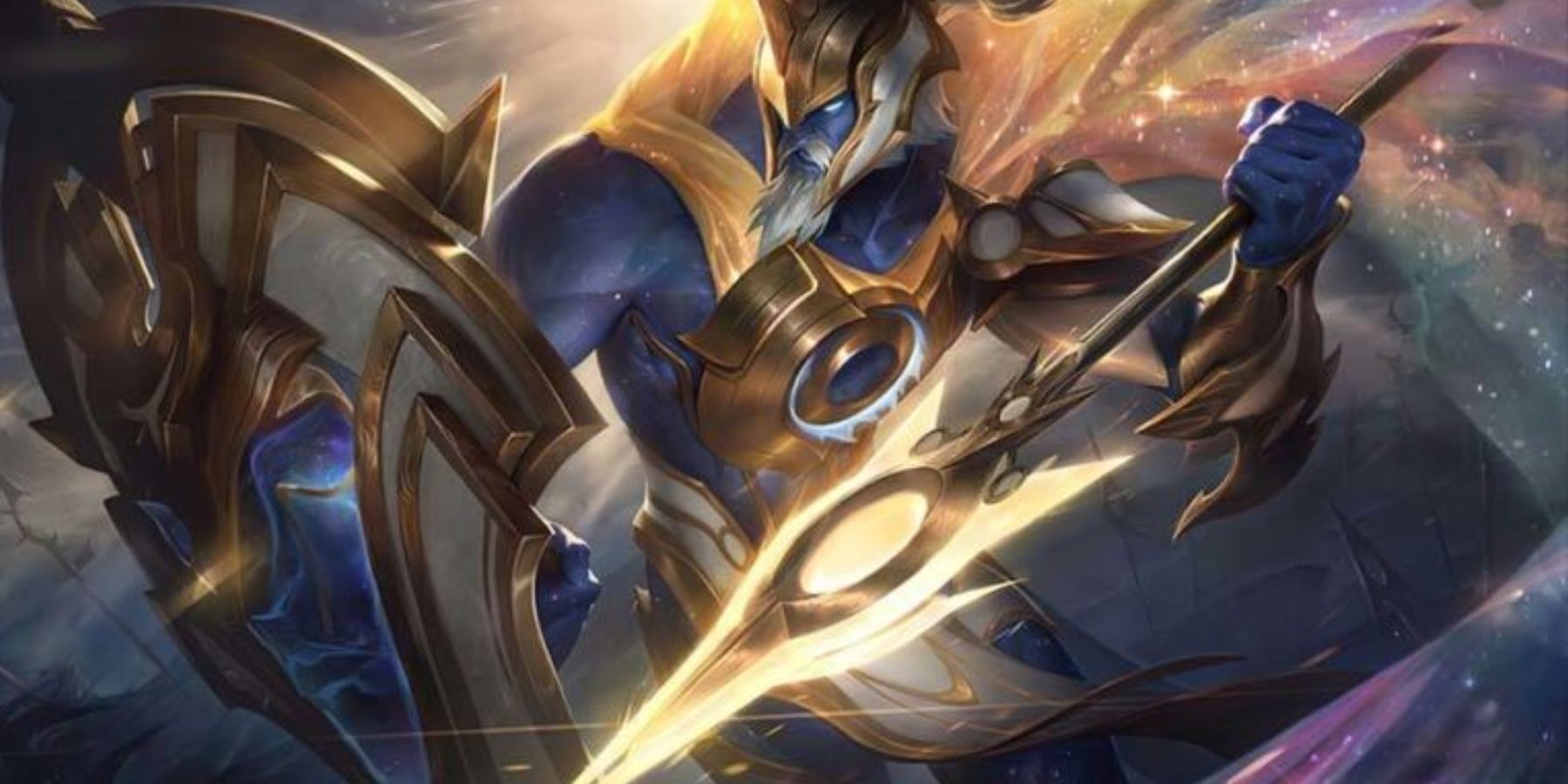 League of Legends Ascended Pantheon Prestige Edition splash art