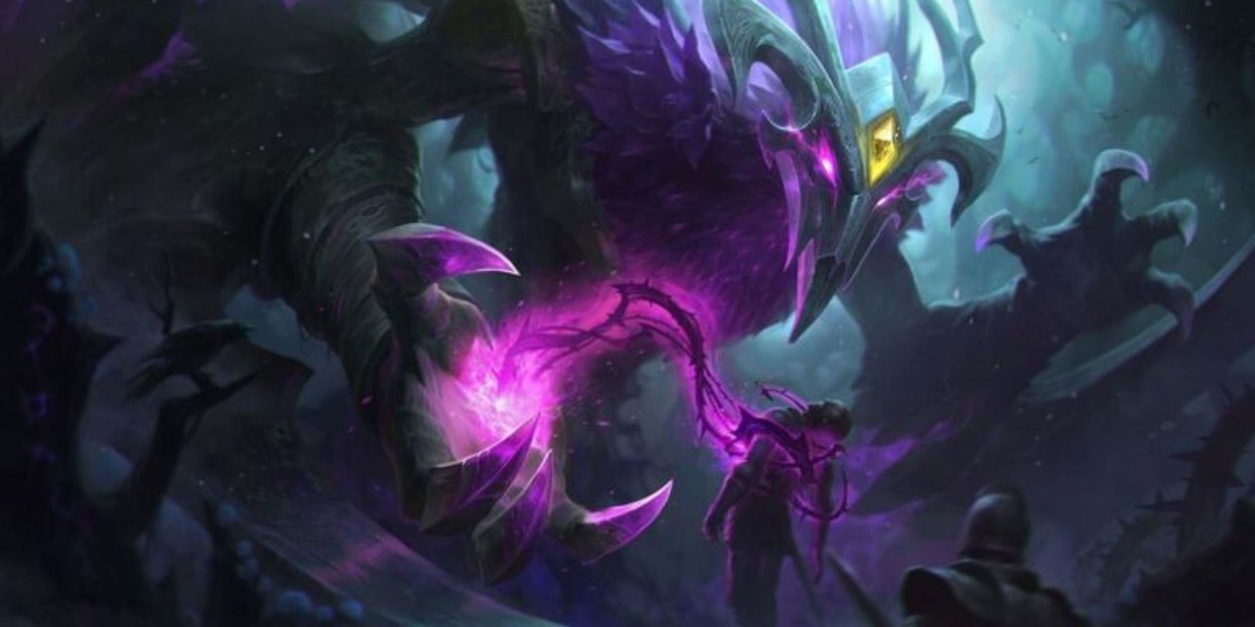 League of Legends Old God Nocturne splash art