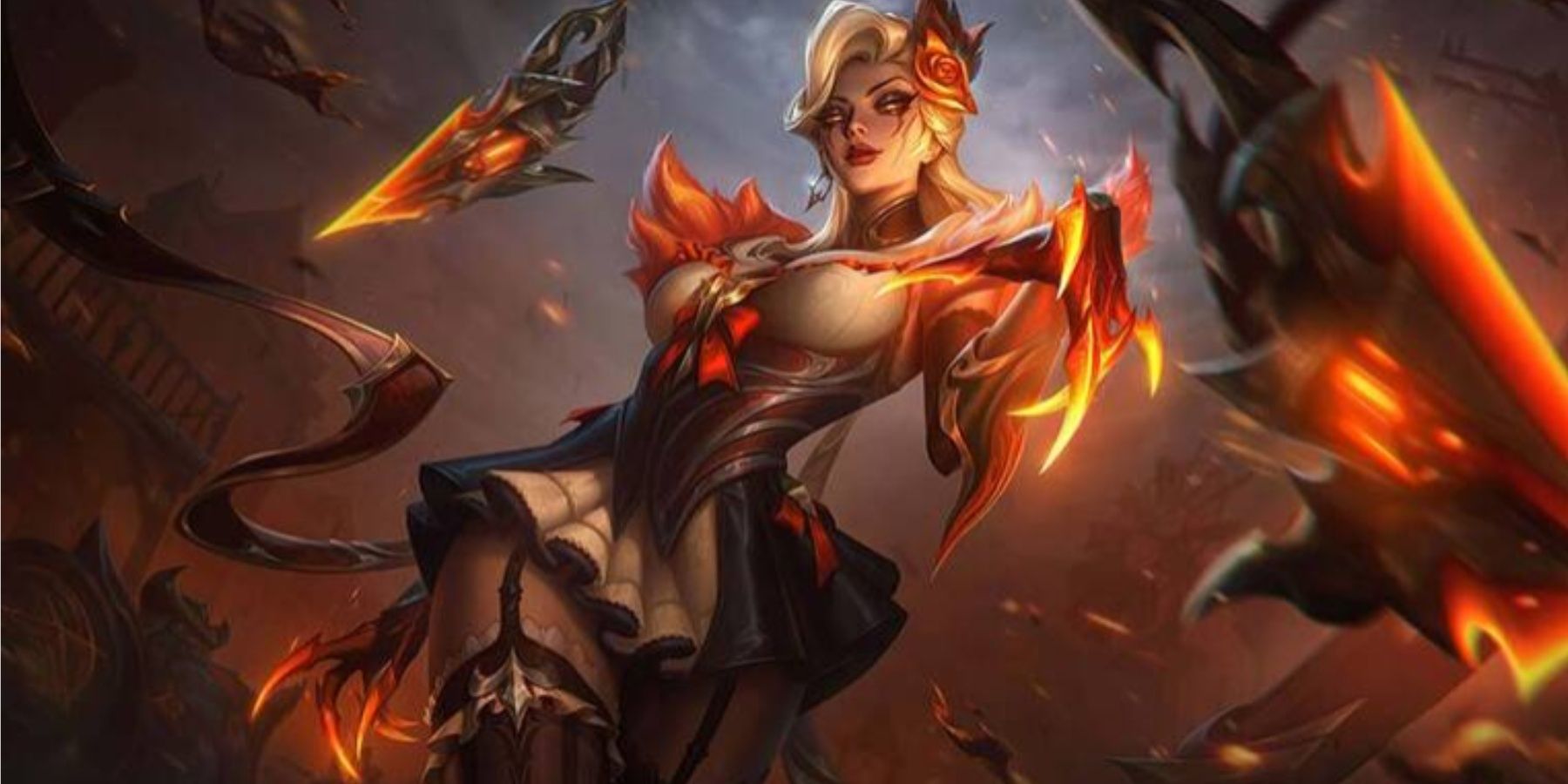 League of Legends High Noon Evelynn splash art