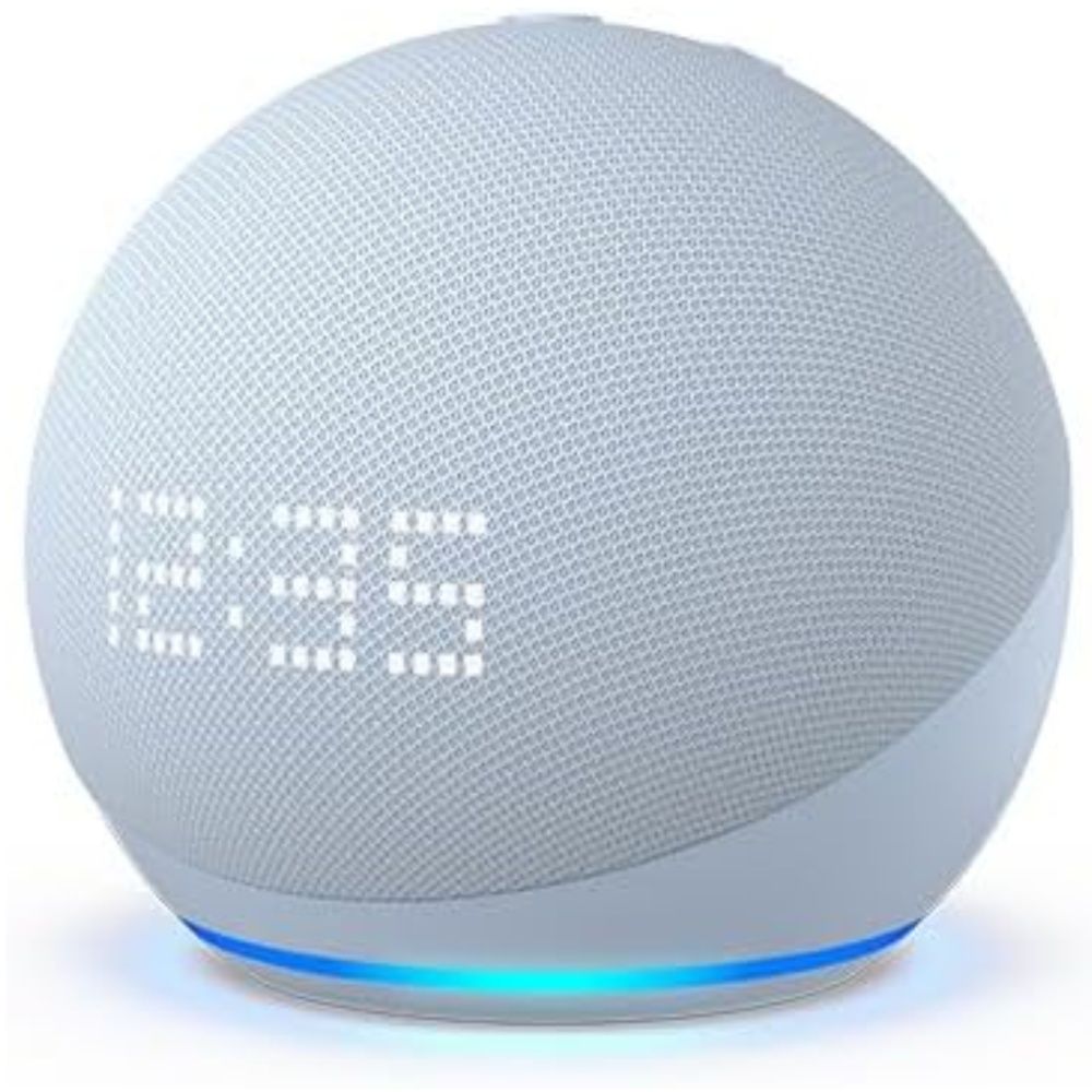 Echo Dot 5th Gen with clock smart speaker