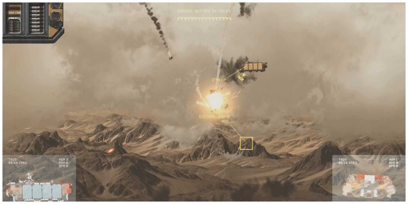 HighFleet - Steam Page Screenshot (Combat - Explosion)