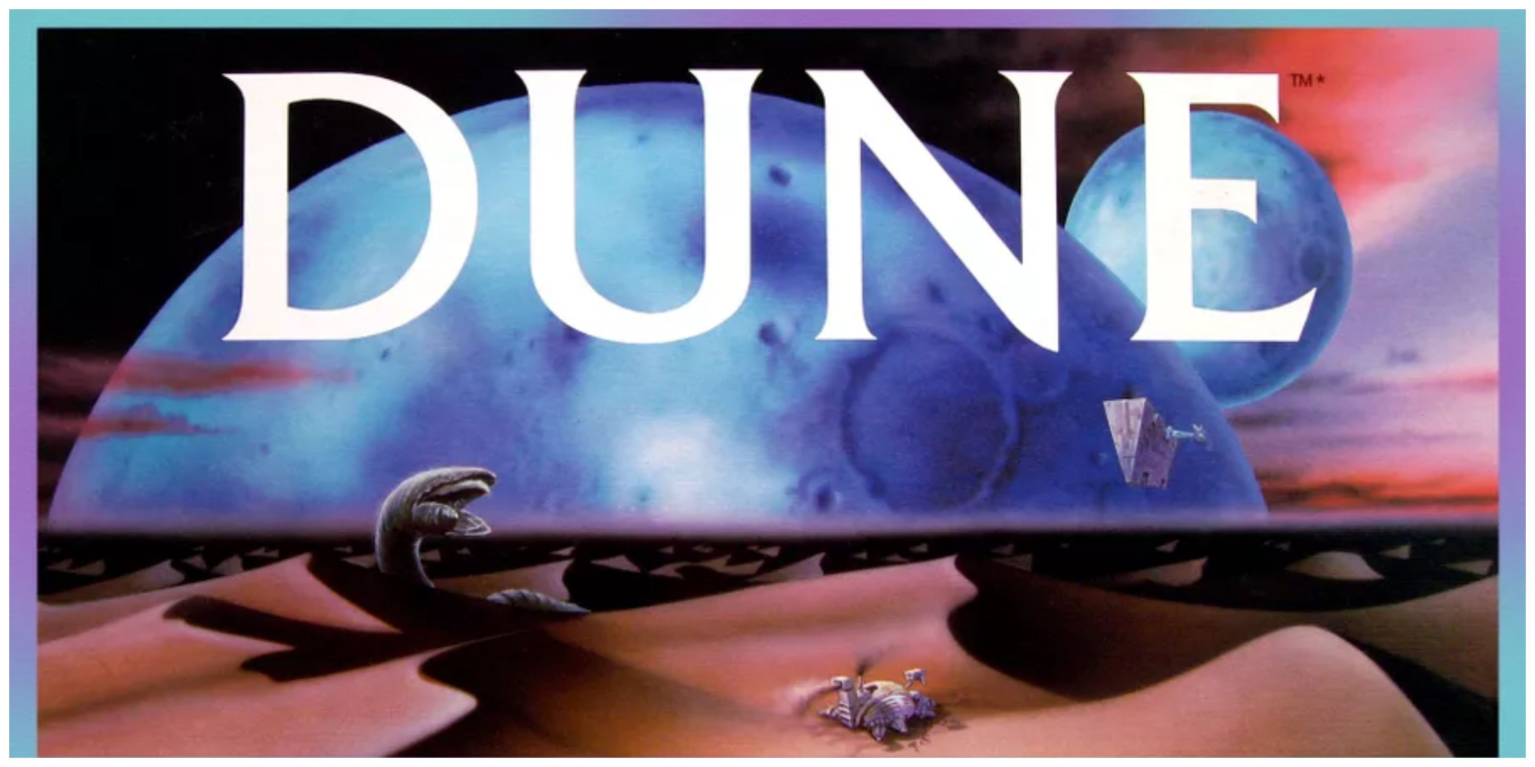 Dune Board Game 1984 - Cover Art