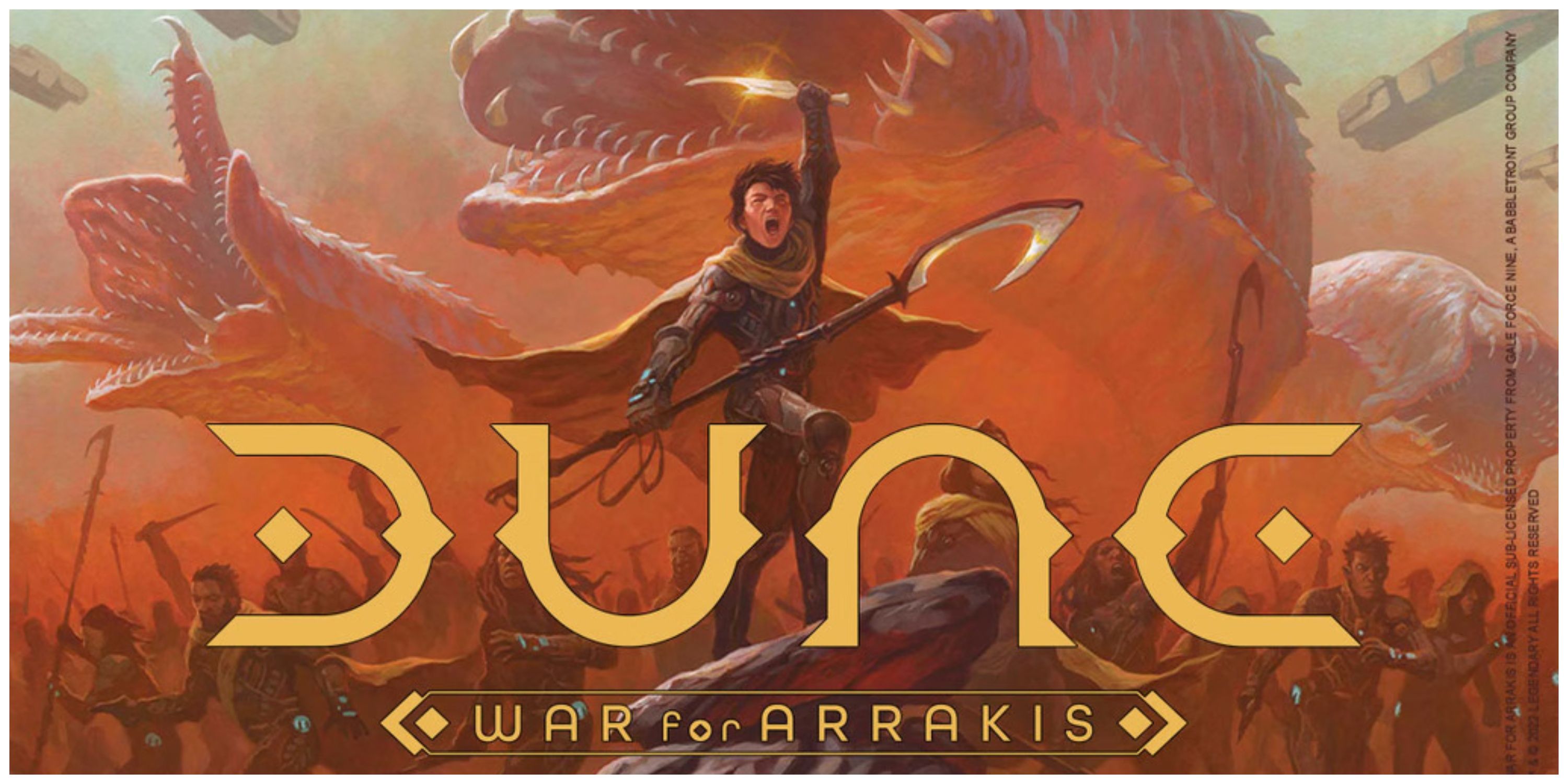 Dune: War For Arrakis - Cover Art