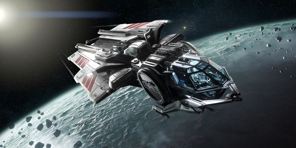 Star Citizen Spaceships Fly Over Planets Best Persistent World Games, Ranked