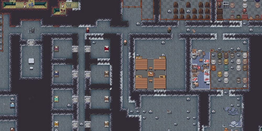 Best Survival Game From Every Year of the 2000s Dwarf Fortress Example of a fortress of dwarves