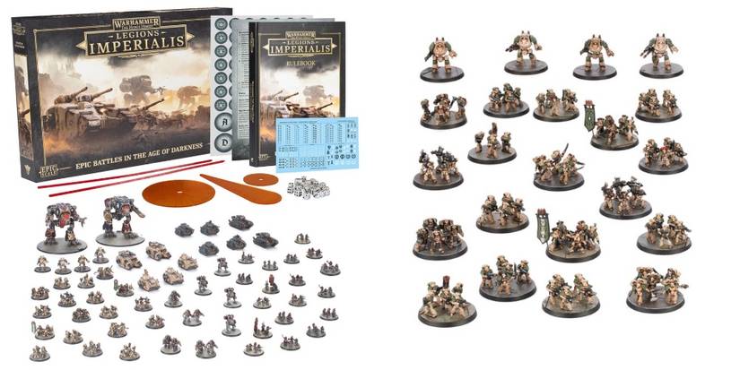 Best Games Workshop Tabletop games, Ranked Legions Imperialis Box art and models