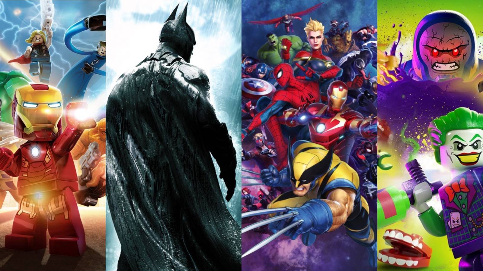 LEGO DC Marvel Batman superhero Nintendo