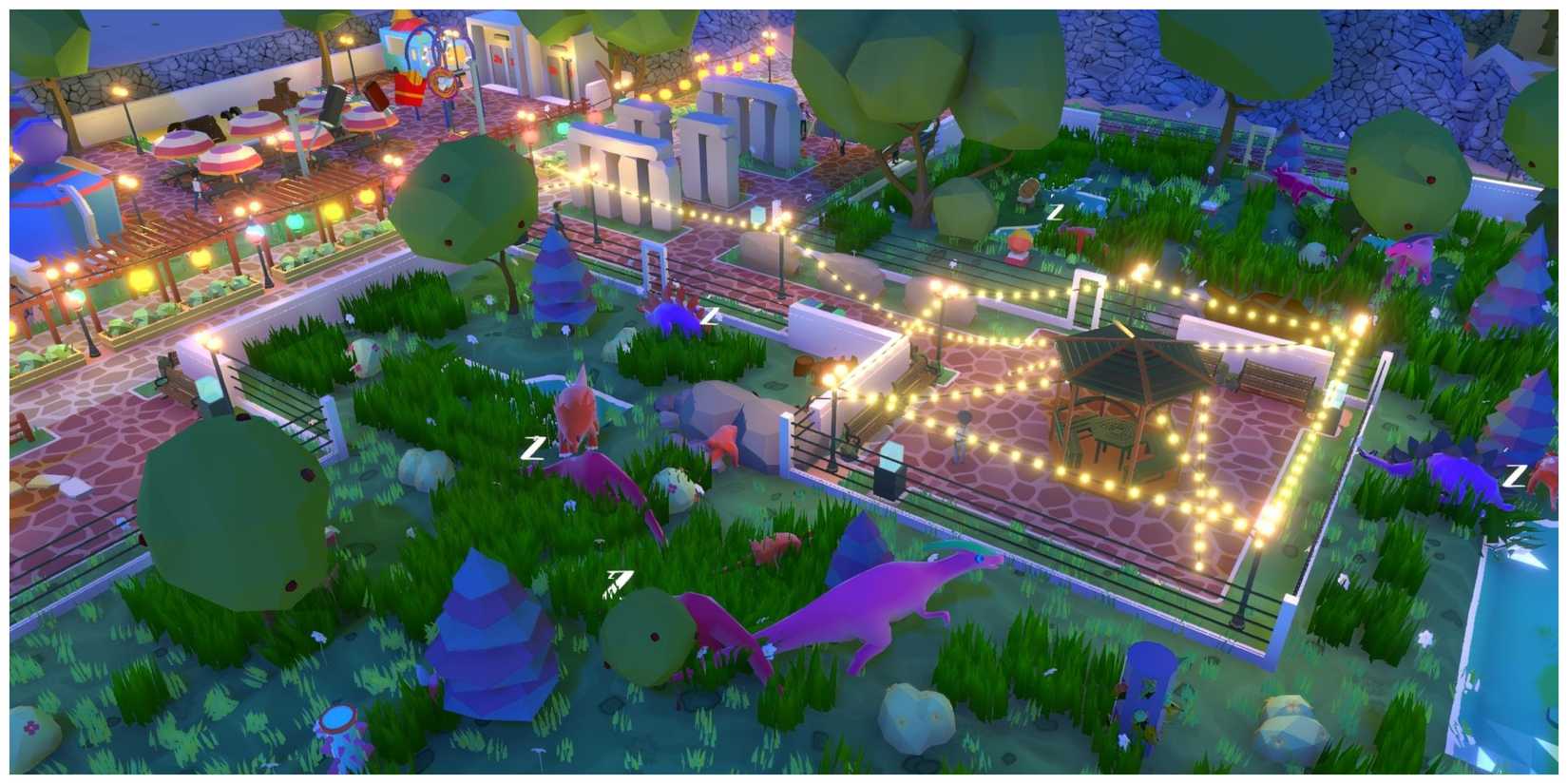 Parkasaurus - Steam Store Page Screenshot (Park Full Of Dinosaurs)