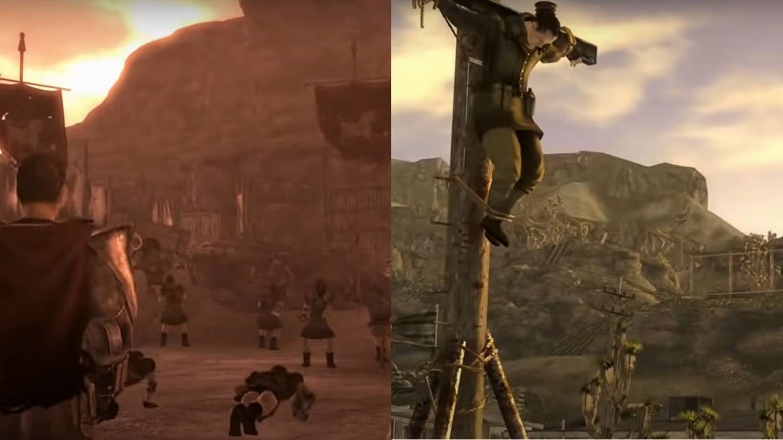 Caesar Fallout Nv Exploding Fallout: New Vegas - Worst Things Done By Caesar's Legion