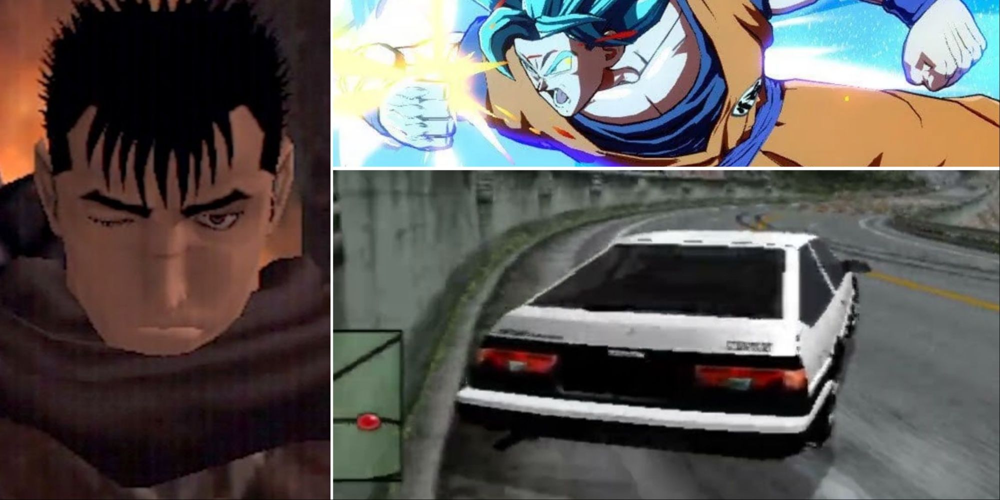 Sword of the BerserkL Guts' Rage, Dragon Ball FighterZ, and Initial D Special Stage Featured