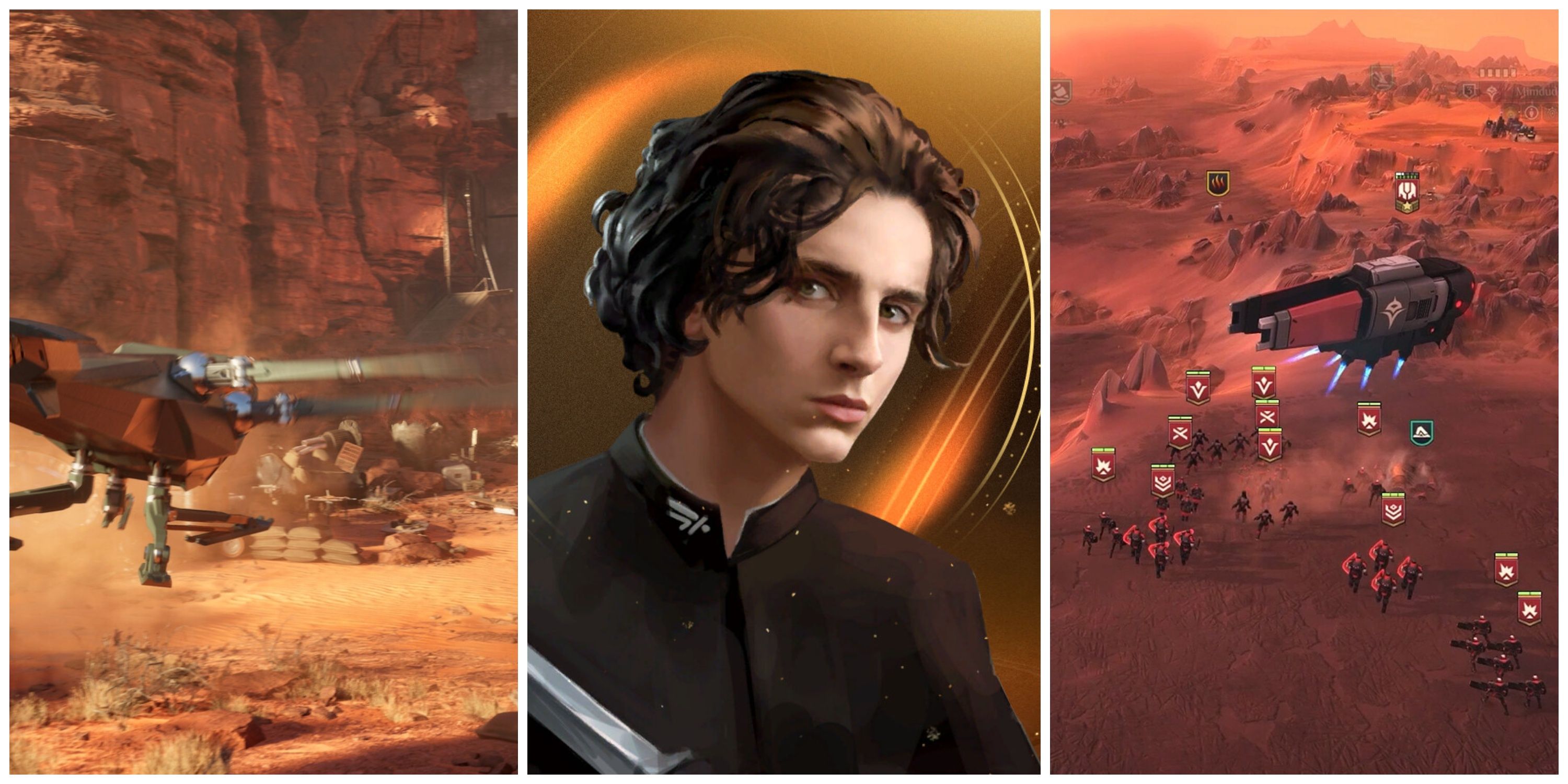 Every Dune Game, Ranked (Featured Image) - Dune: Awakening + Dune: Imperium + Dune: Spice Wars