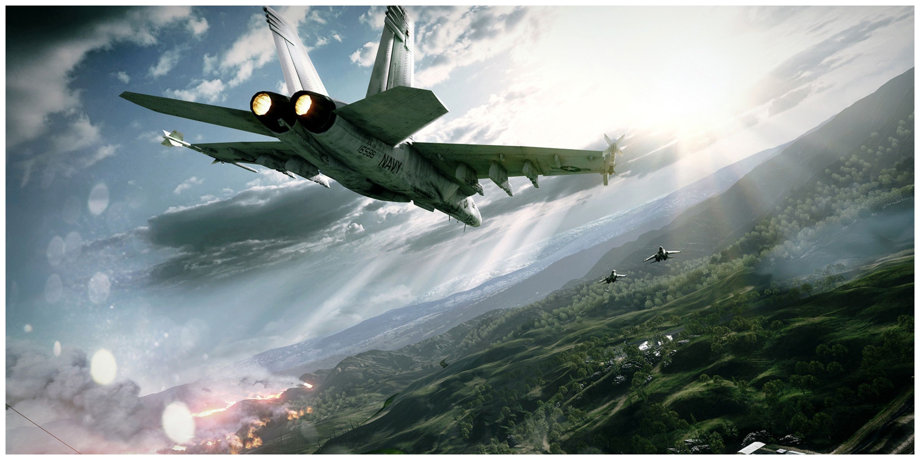 Battlefield 3 - A Fighter Jet Flying