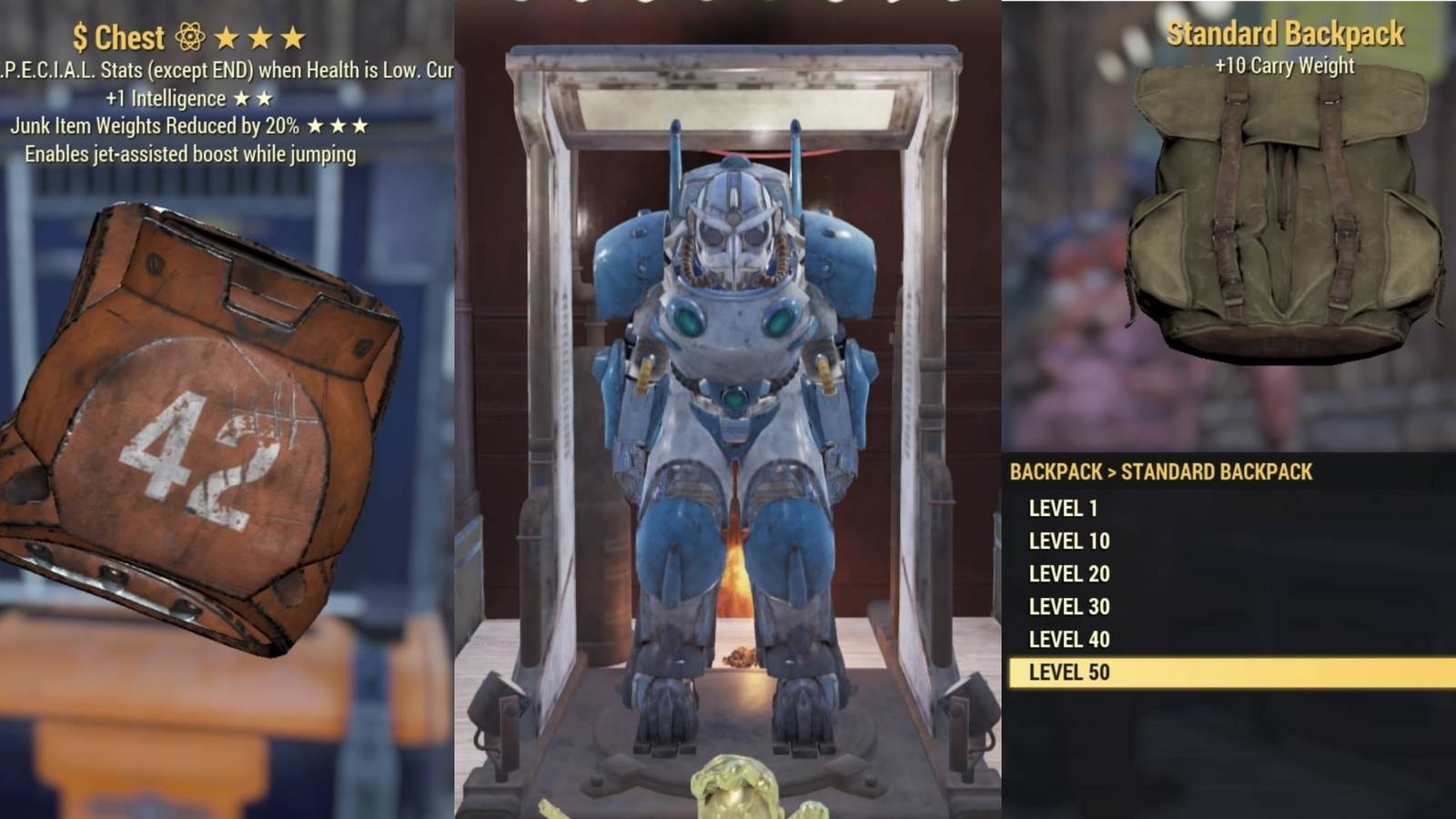 Maximize Carry Weight in Fallout 76
