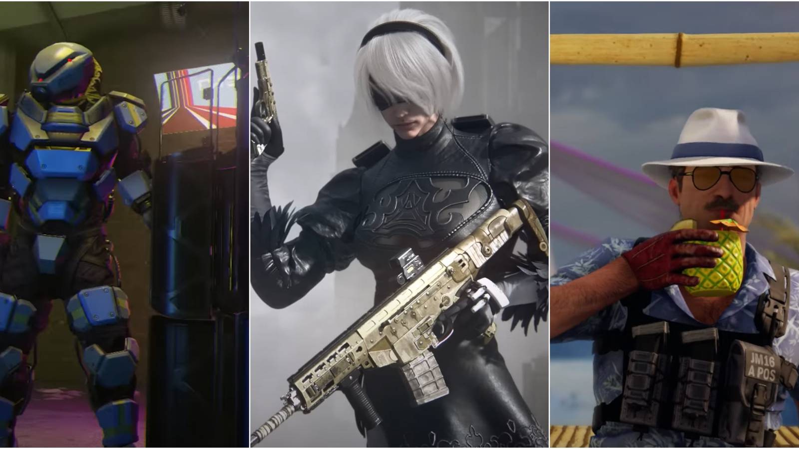 Montagne, Iana and Warden elite skins 