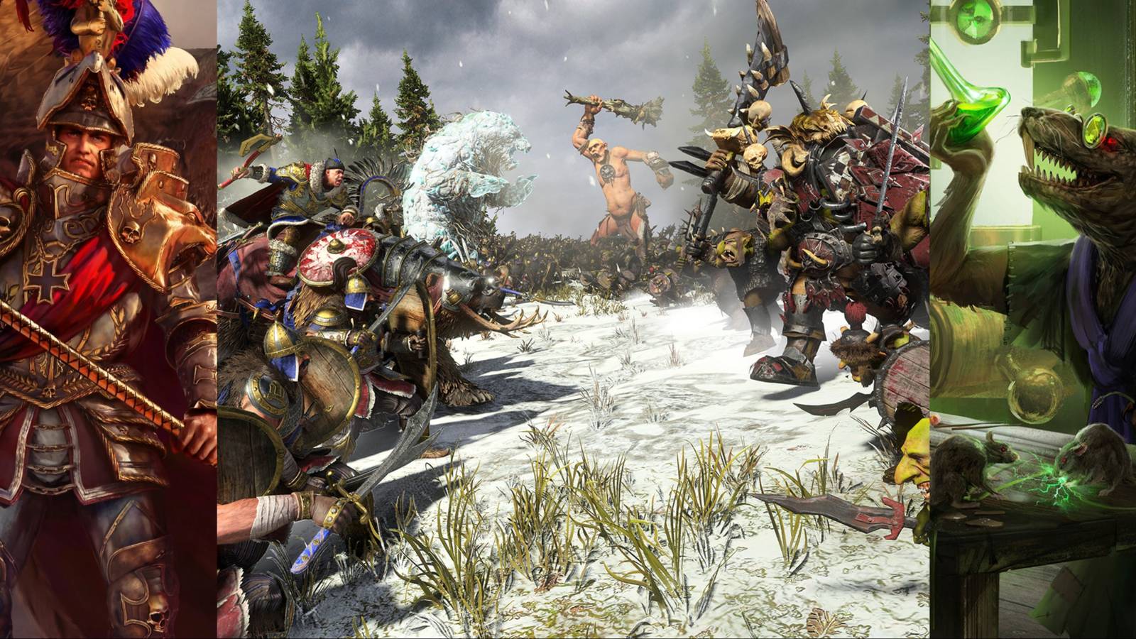 Funniest Parts Of Warhammer Lore: Karl Franz, Skaven Engineer and Orcs fighting kislev forces