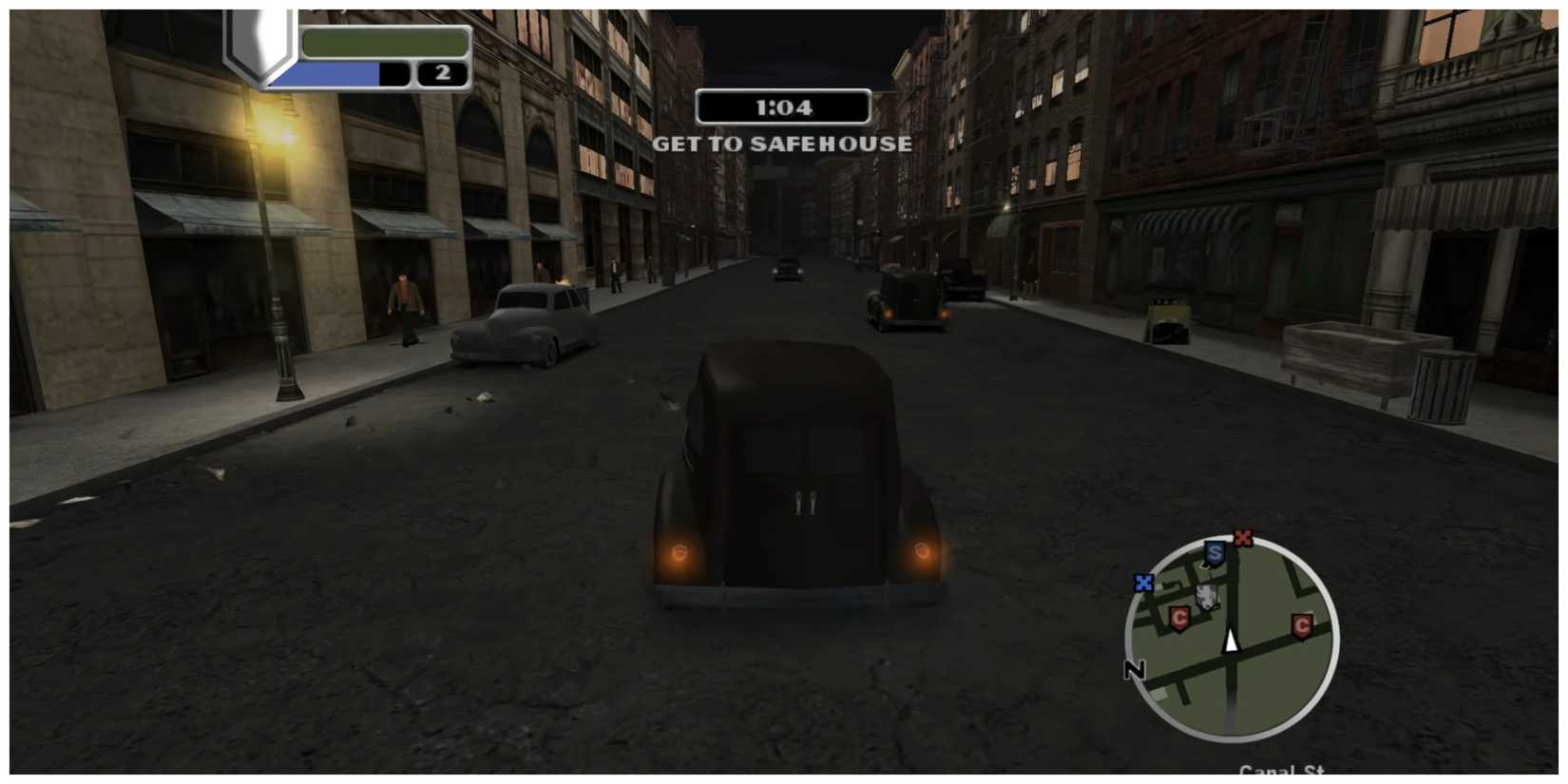 The Godfather (2006) - Driving A Car Down The Street