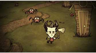Don't Starve - Running From Spiders