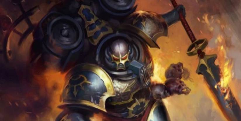 Warhammer 40k: Strongest Chaos Space Marines Who Aren't Primarchs Haarken in war with his deadly spear