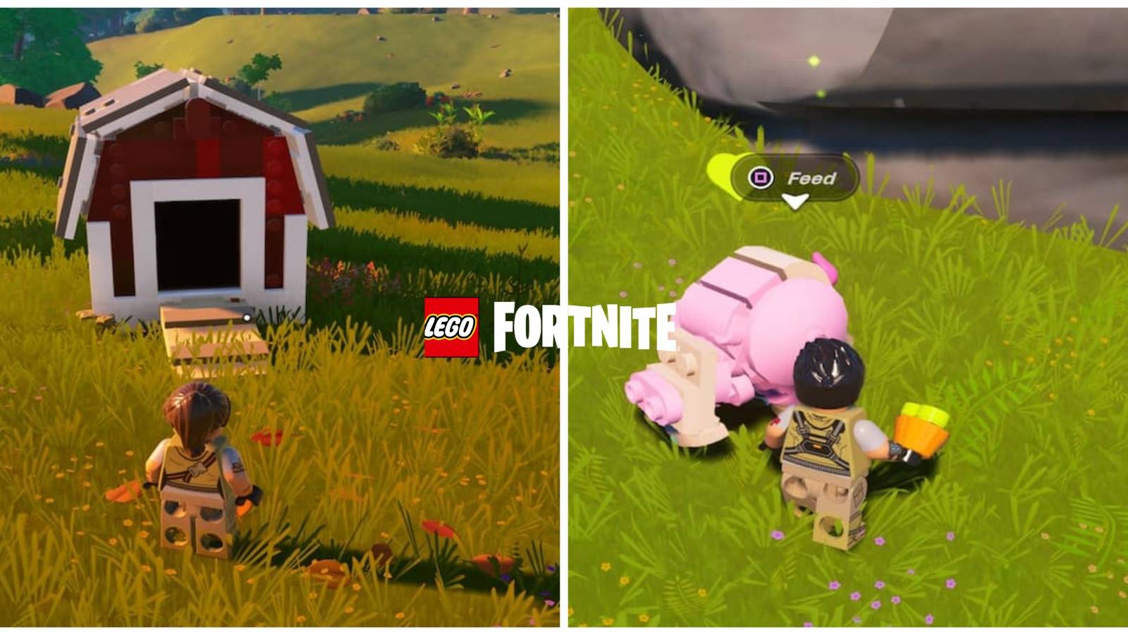 lego fortnite animal farm taming